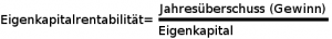 Eigenkapitalrentabilität